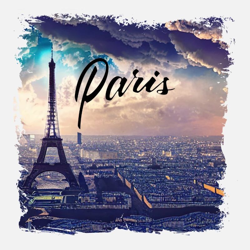 Paris Eiffel Tower Casual Style