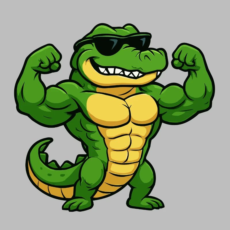 Crocodile Muscles