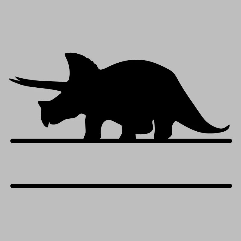 Dinosaurier - eigenen Text, eigener Name