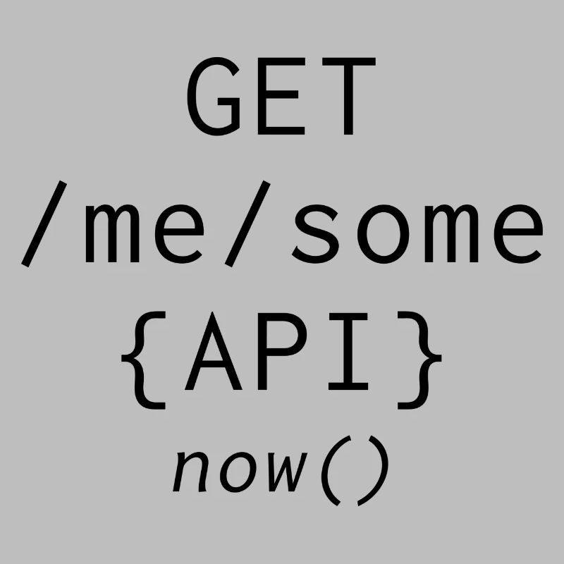 Cadeau informatique de programmation API disant