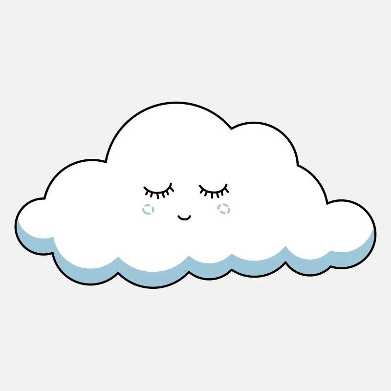schlafende Wolke
