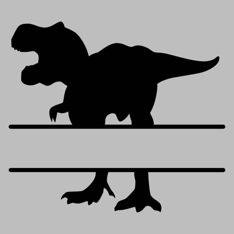 Dinosaurier - eigenen Text, eigener Name, T Rex