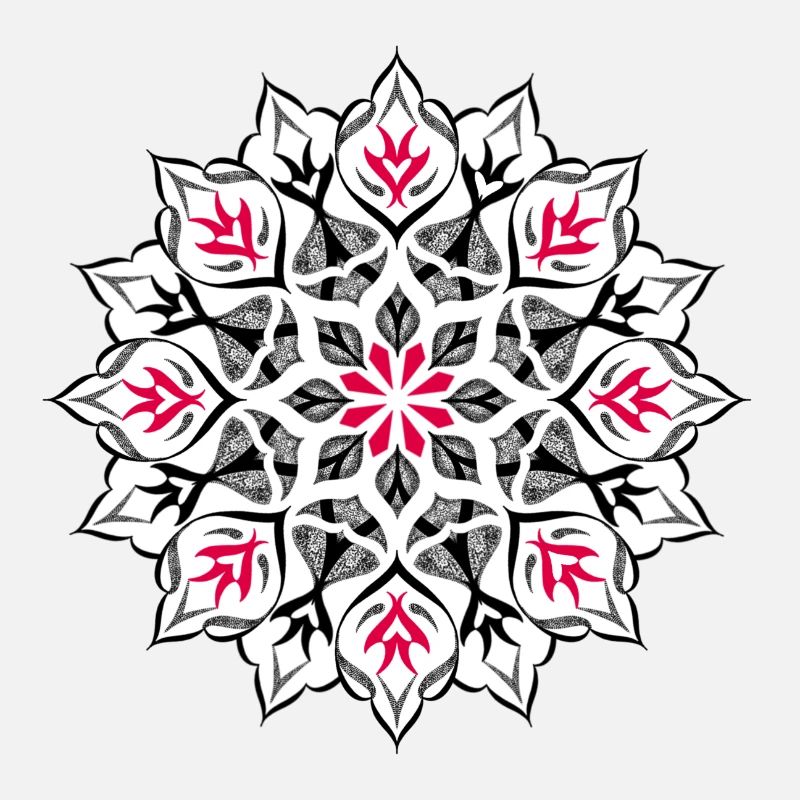 Dotwork Mandala-Design