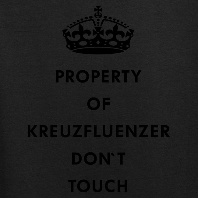 Kreuzfluenzer Don´t Touch Black