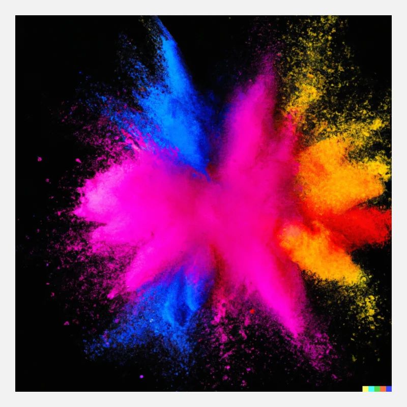 Explosion de couleurs