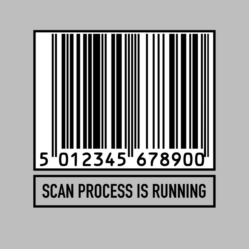 Scan Bar-Code Informatik Technik Geschenk