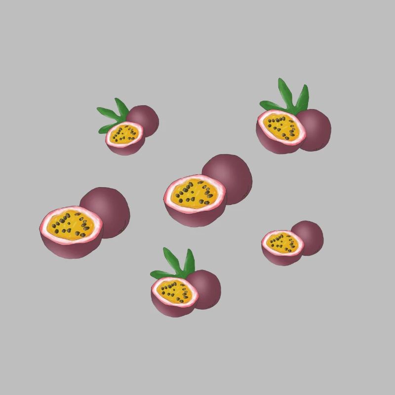 Passion fruit pattern