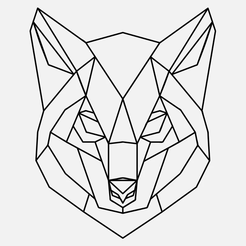 Loup 3D Low Wolf Wolf Polygon Wolf Low 3D