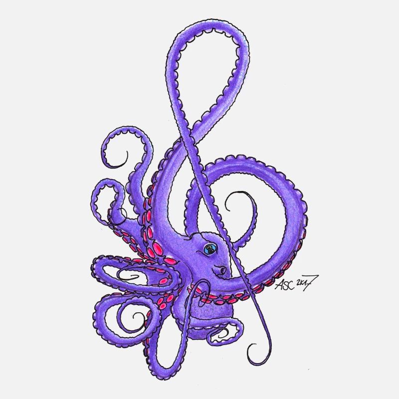 Clef octopus