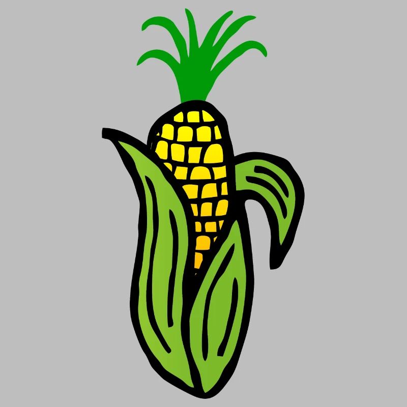 Vegetable corn cob corncob