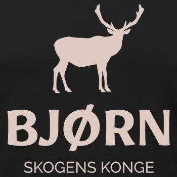 Bjørn - Skogens konge - Singlet for menn
