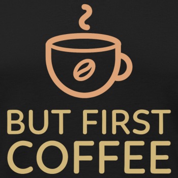But first coffee - Singlet for men