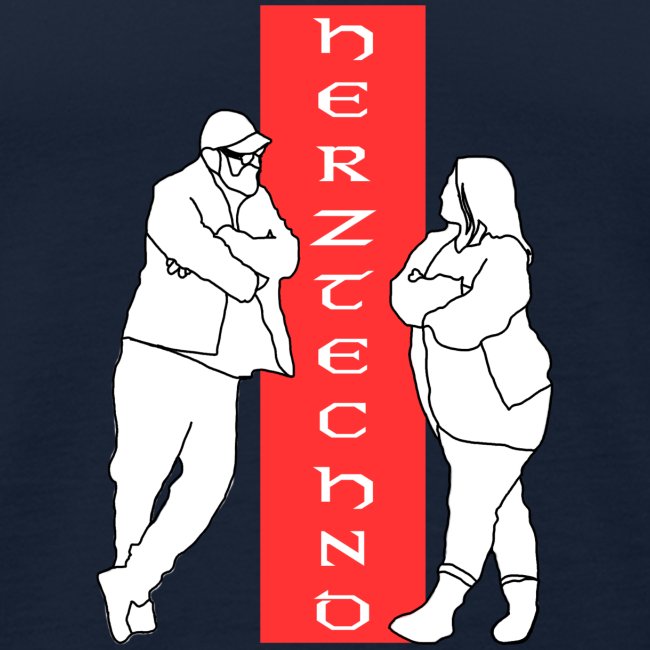HerzTechno Couple Logo