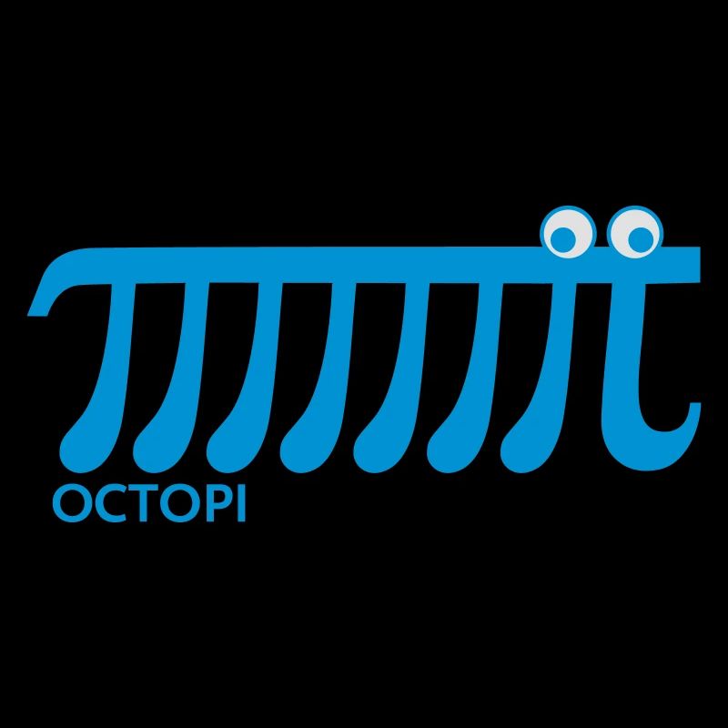 Math Pi Octopi Nerd Geek Joke Mathematics Teacher