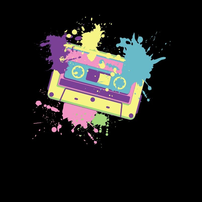 90s retro cassette
