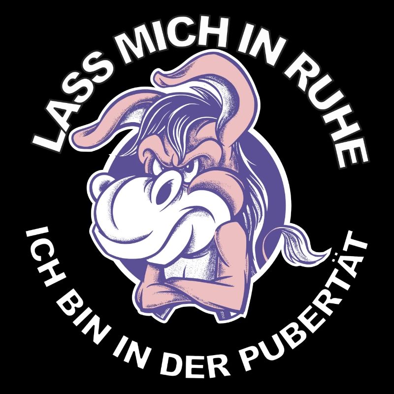 Lass mich in Ruhe Ich bin in der Pubertät
