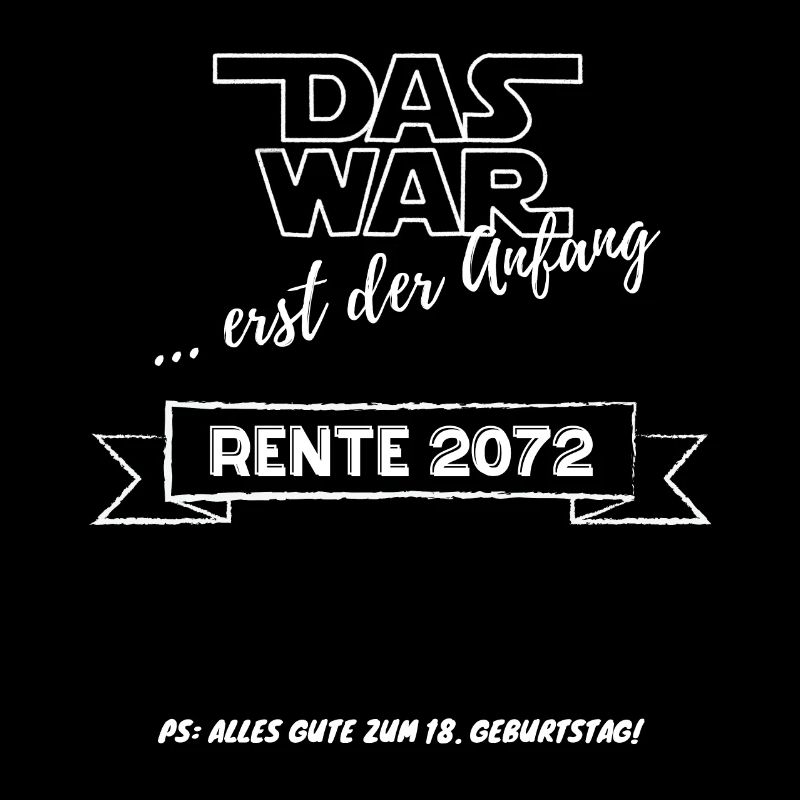 18. Geburtstag | Rente
