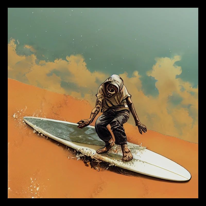 Sand surfer Absbtrakt par Death Beetle
