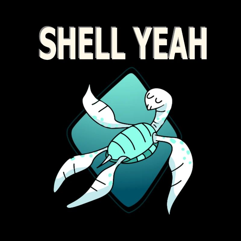 shell yeah turtle shirt