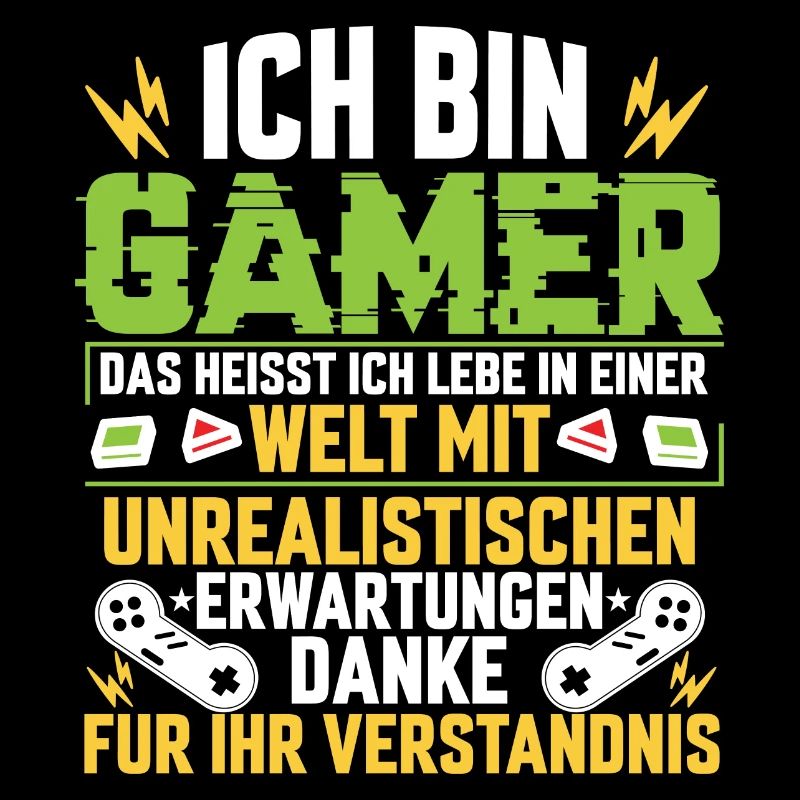 Ich bin Gamer. Das heißt, ich lebe in einer Wel...