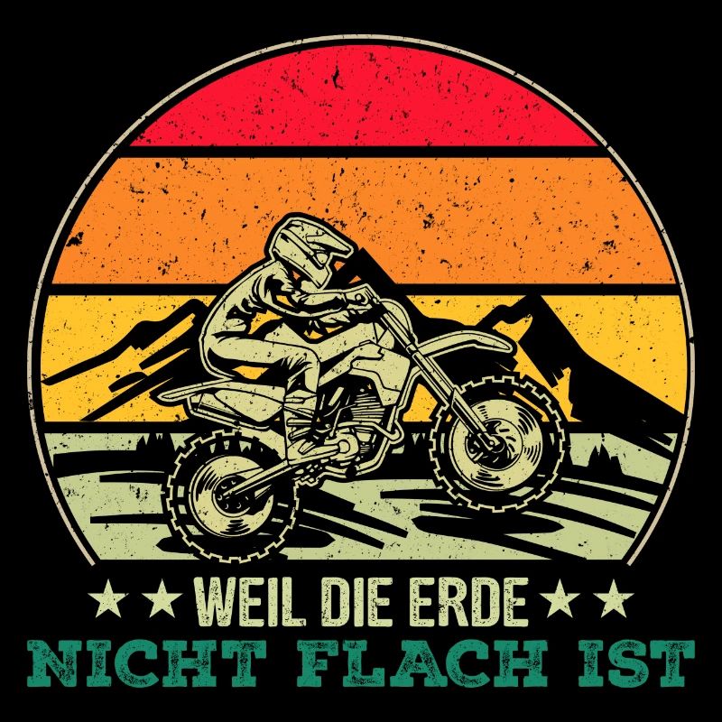 Weil die Erde nicht flach ist