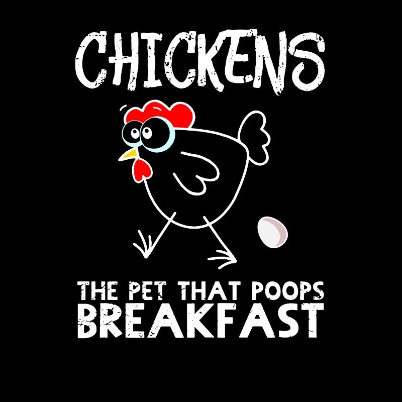 Chicken Breakfast - Hühner Frühstück Eier Geschenk