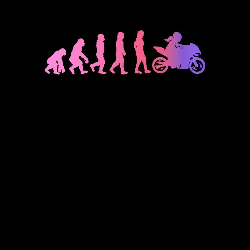 Motorcyclist Gift Biker Evolution