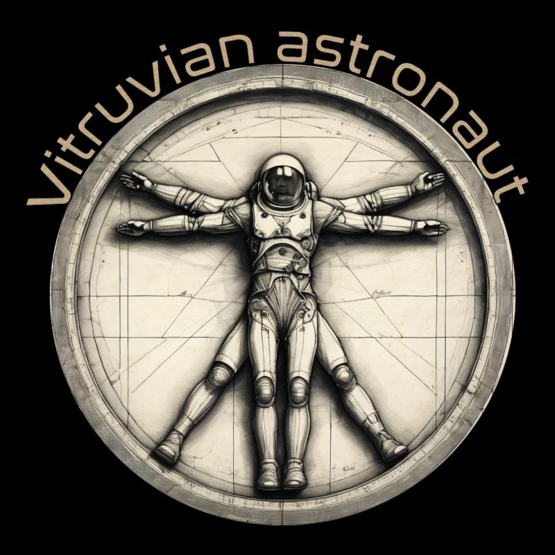 vitruvianischer astronaut