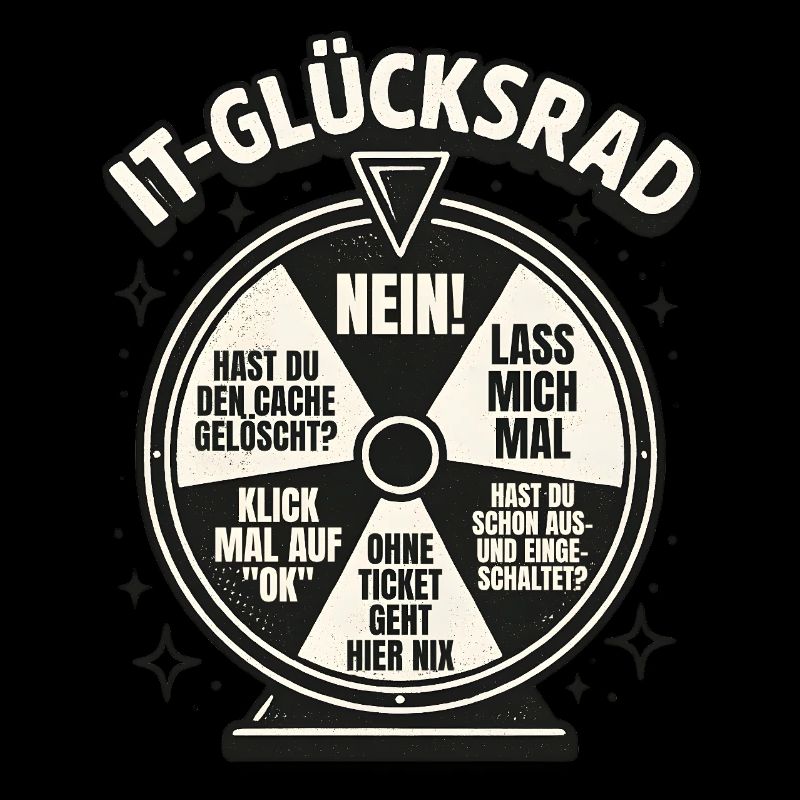 IT Support Glücksrad Service Desk IT Helpdesk