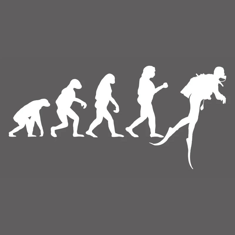 Plongée Evolution Plongeur Plongée Eau Drôle