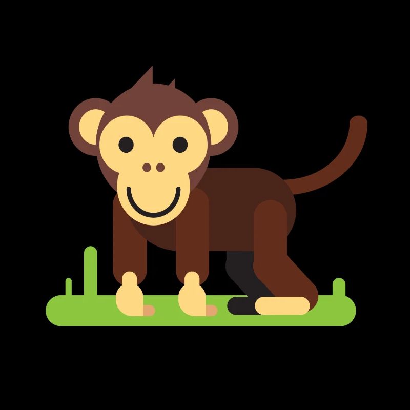Monkey cartoon still