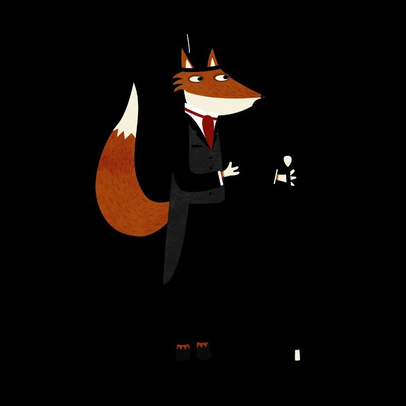 Sir Fox se promène