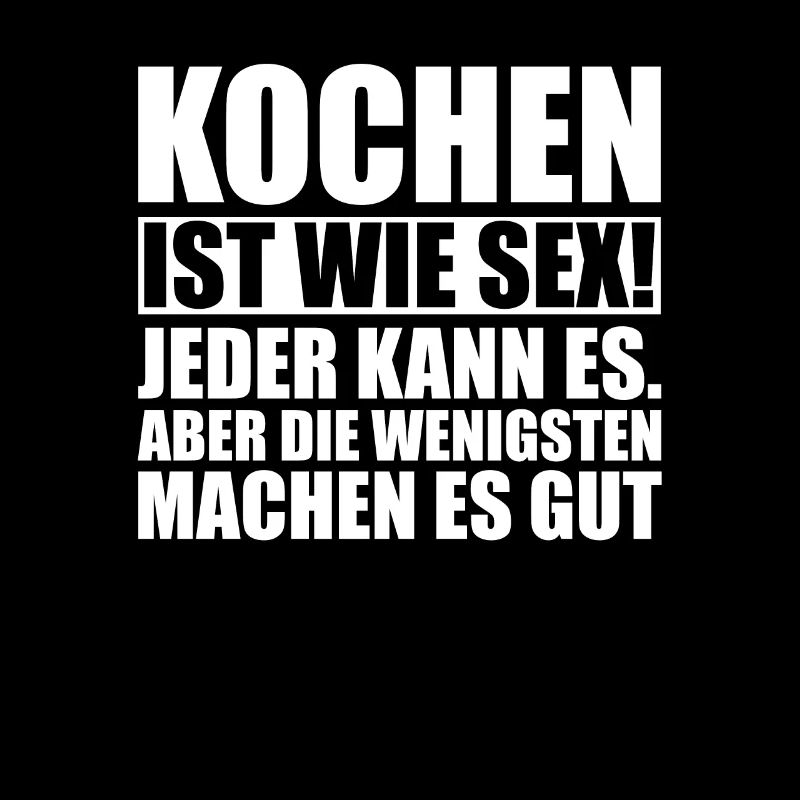 Kochen Koch Lustiger Spruch Geschenkidee