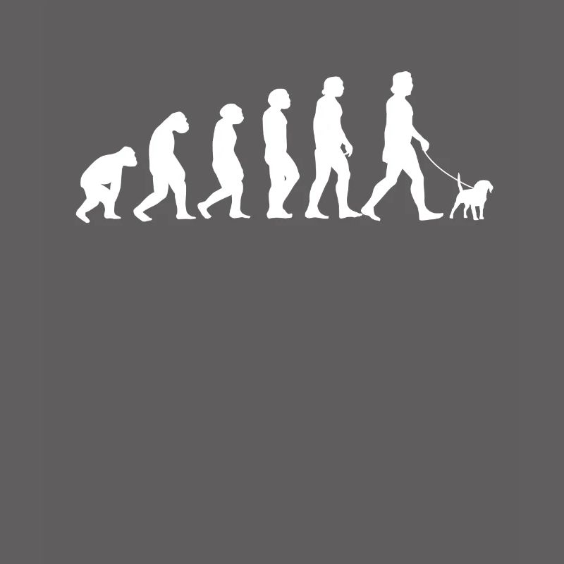 Lustig Hund Evolution Gassi Hundebesitzer Geschenk