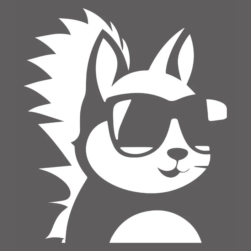 Lustiges Eichhörnchen mit Sonnenbrille Eichhörnchen