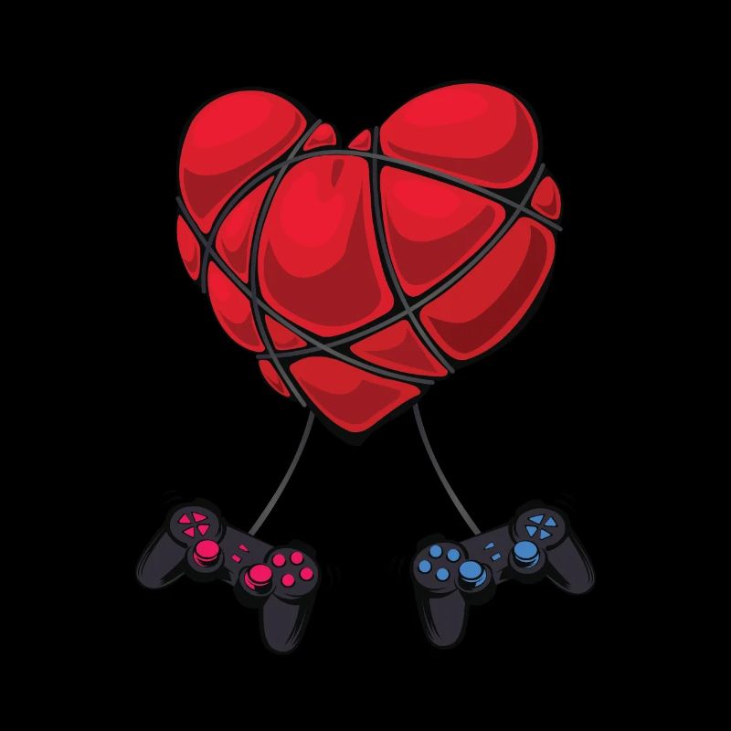 Valentinstag - Gamer - Nerd - Geek - Controller