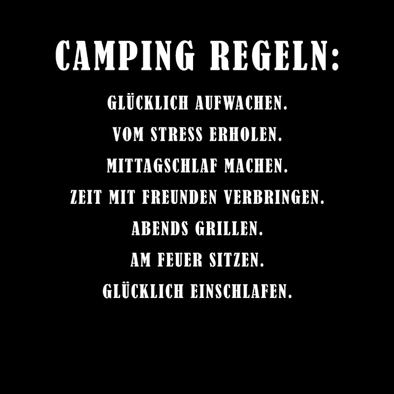 Camping Regeln