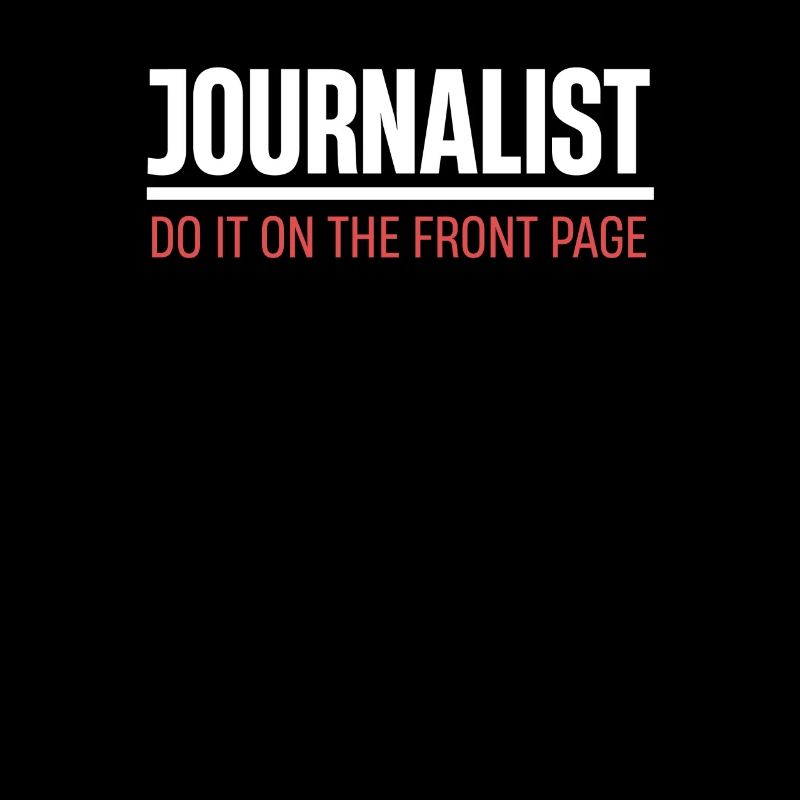 Journalisten Tun Es Auf Der Titelseite Autor
