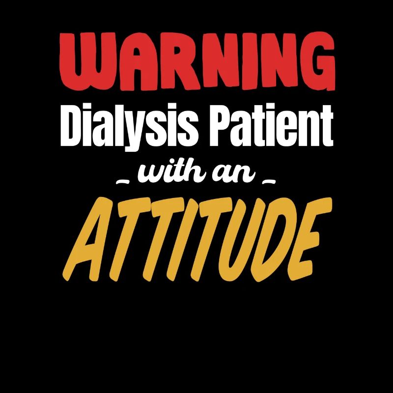 Warnung Dialysepatient Mit Einer Einstellung