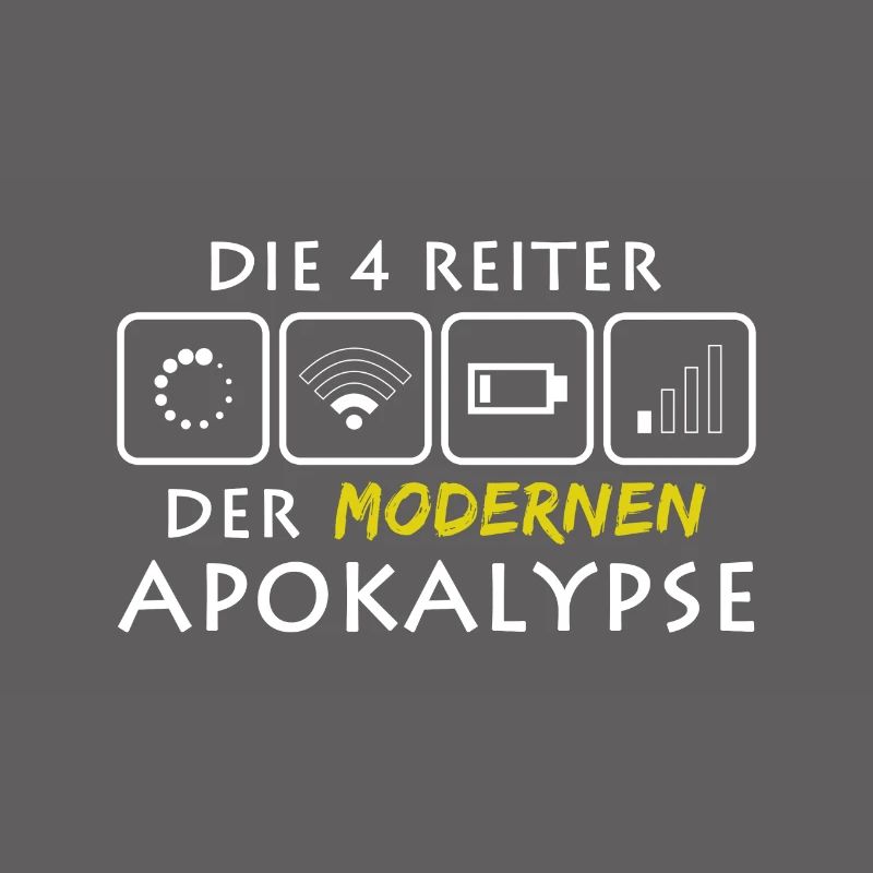 Nerd Reiter Apocalypse I Computer WLAN Battery