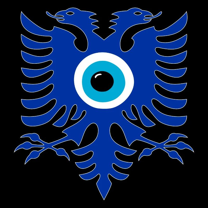 Drapeau de l’Albanie Nazar Amulette