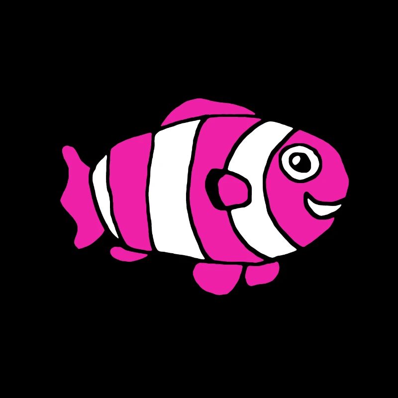 Pinker Clownfisch, Weibchen, Mädchen