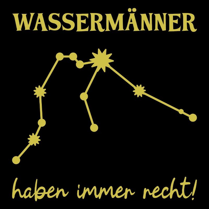 Wassermann Wassermänner Sternzeichen Geschenk
