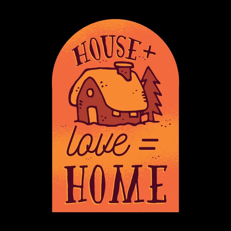 Liebe Zuhause Glücklich Tshirt Geschenk