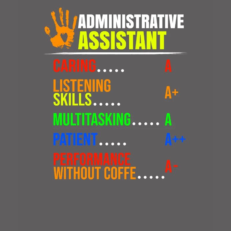 Administrative Assistant Certificate Funny Gift