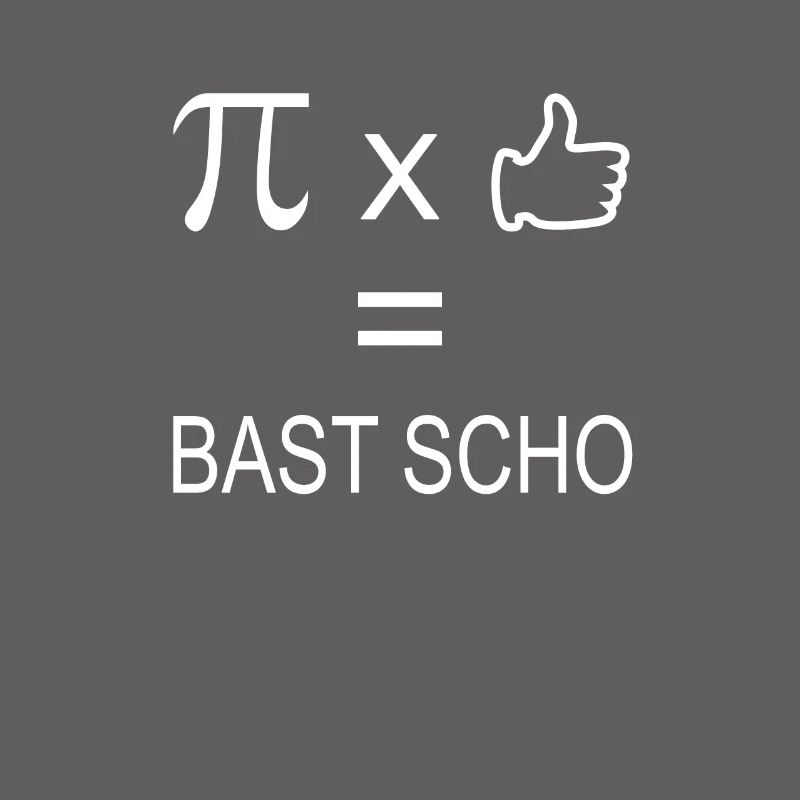Pi X Thumb Funny Math Calculator Formula