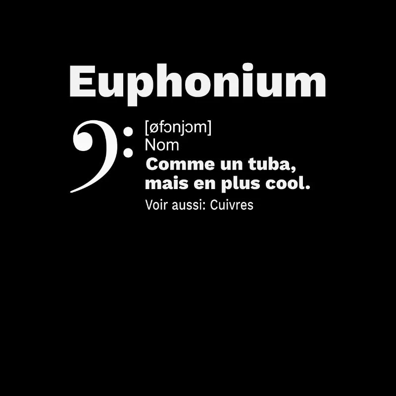 Euphonium Lexique Définition Clef d'ut Cuivres