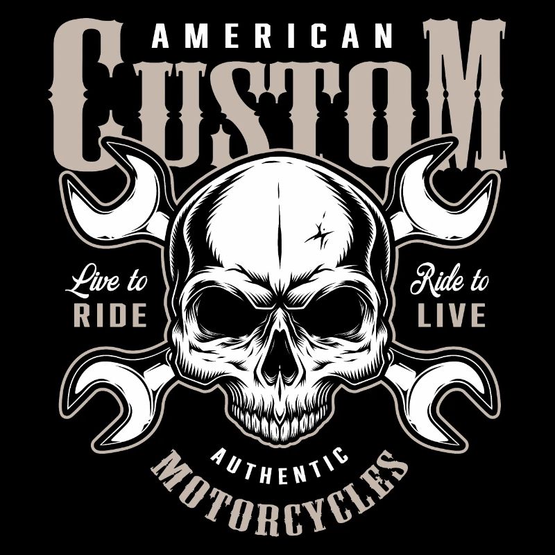 Custom Motorräder Biker