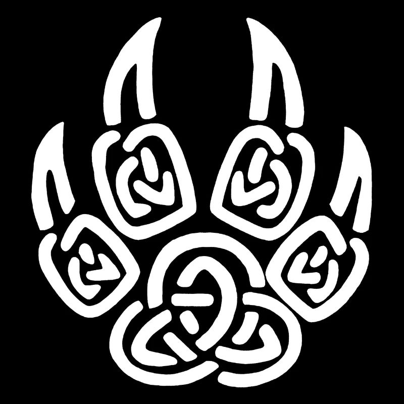 Griffes blanches de loup viking