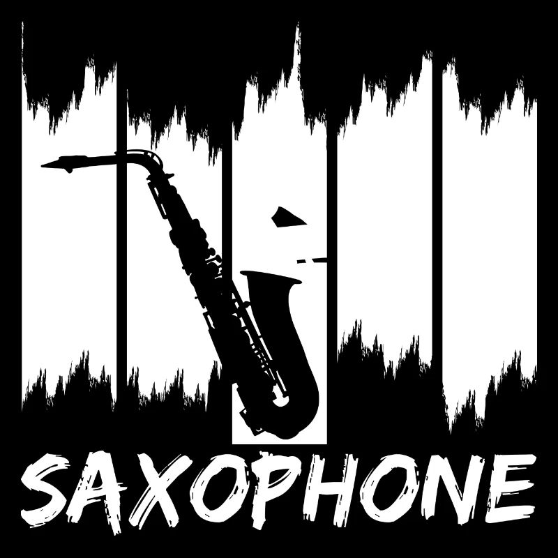 Saxophon Skizze
